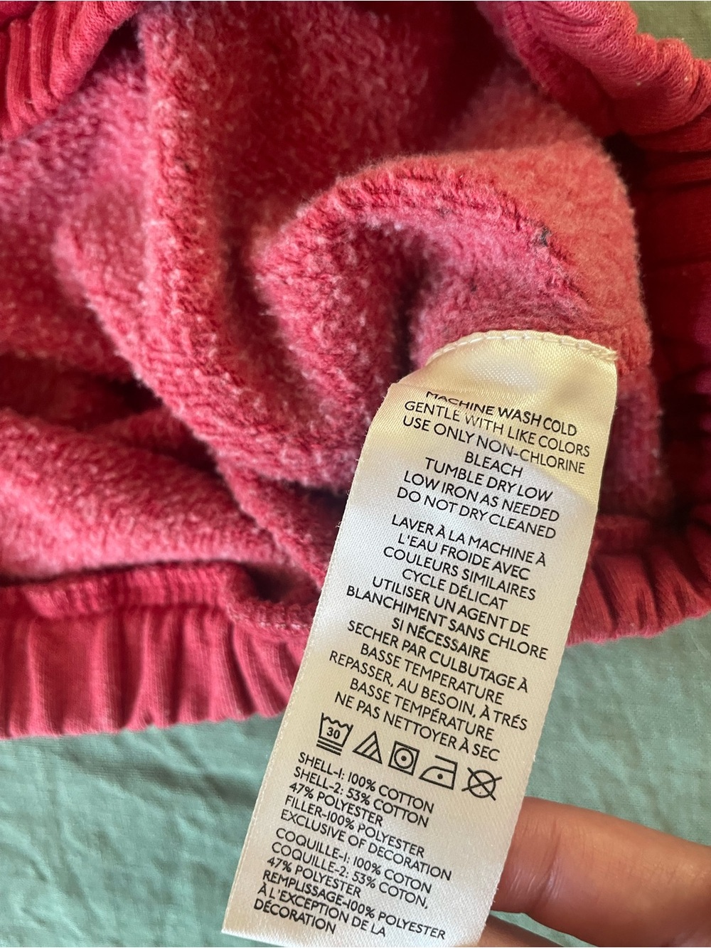 Pilcro Half-Zip Fleece Sweatshirt - Picture 4 of 10